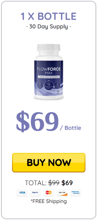 FlowForce Max Price